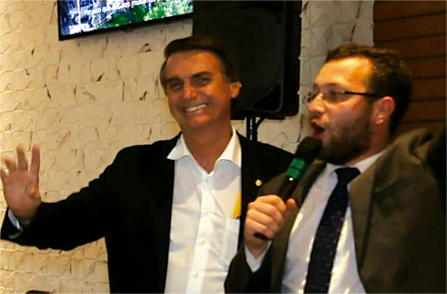 Filipe Barros e Bolsonaro 2017